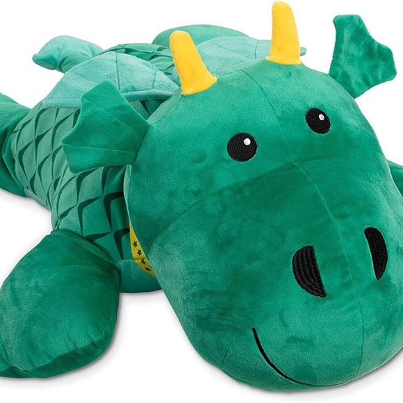 Melissa & Doug Other - EUC Melissa & Doug Emerald Plush Dragon